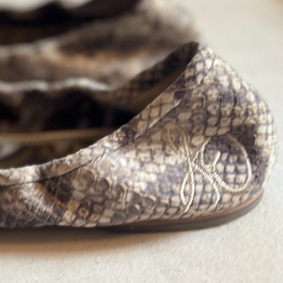 Sam Edelman, Felecia Ballet Flat, Animal Print, Size 8 - Picture 5 of 10